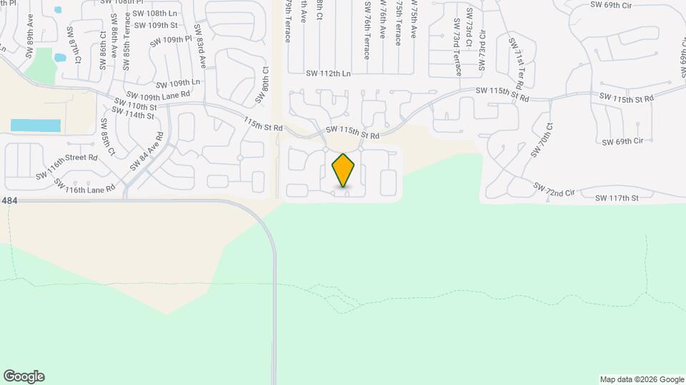 7795 SW 117th Street Rd Map and Location Details