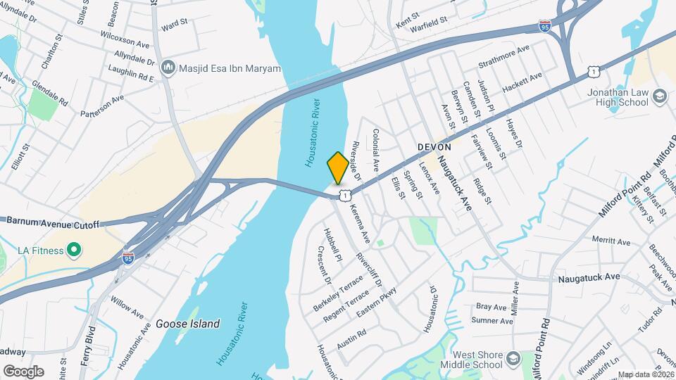 26 Bridgeport Ave Map and Location Details