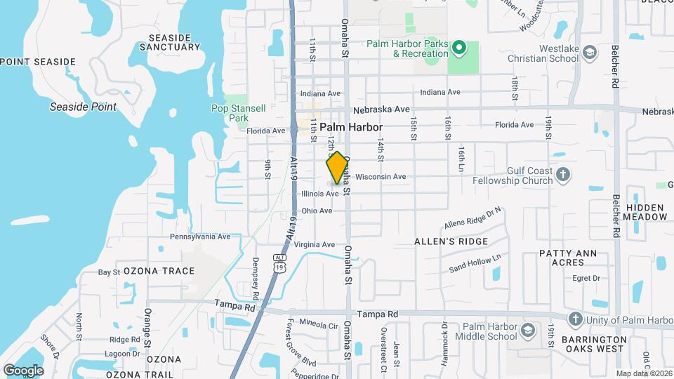 1231 Illinois Ave Map and Location Details