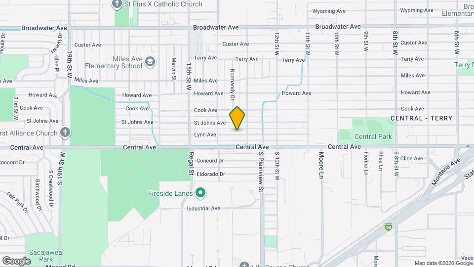 1333 Lynn Ave Map and Location Details