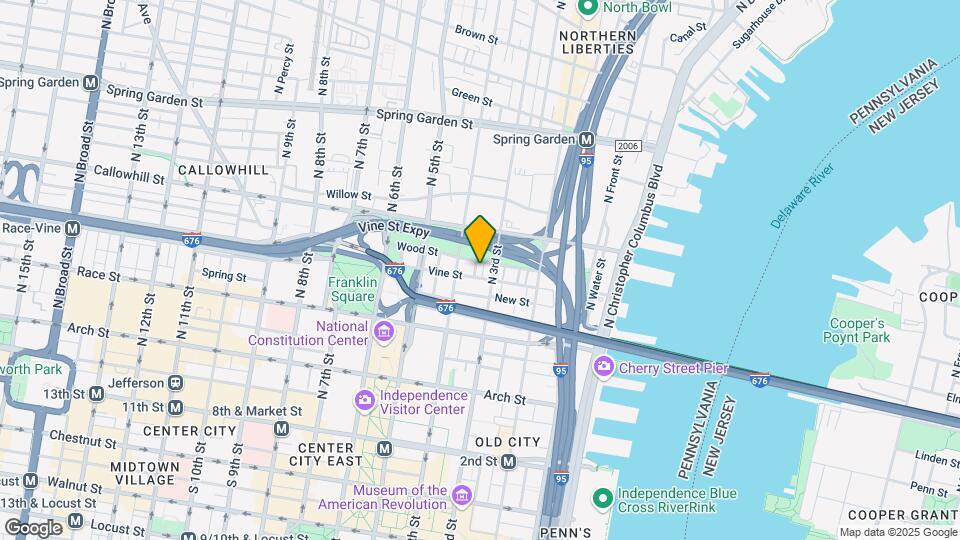 303 Vine St Map and Location Details
