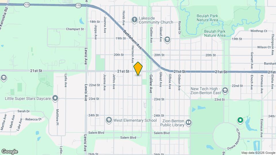 2138 Hebron Ave Mapa y Detalles de la Ubicación