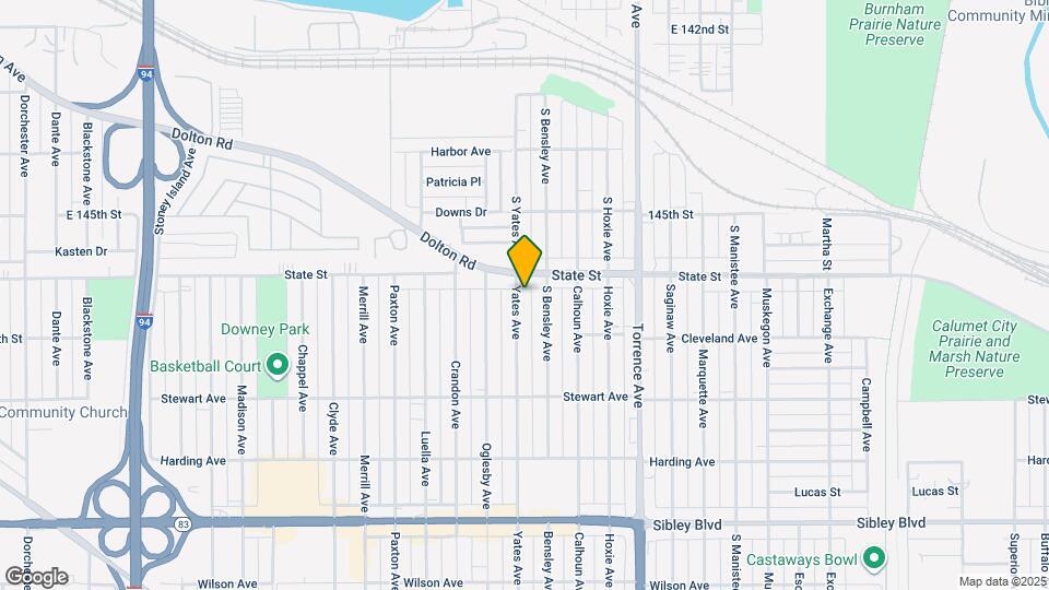 279 Yates Ave Map and Location Details