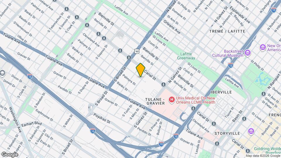 2514 Cleveland Ave Mapa y Detalles de la Ubicación