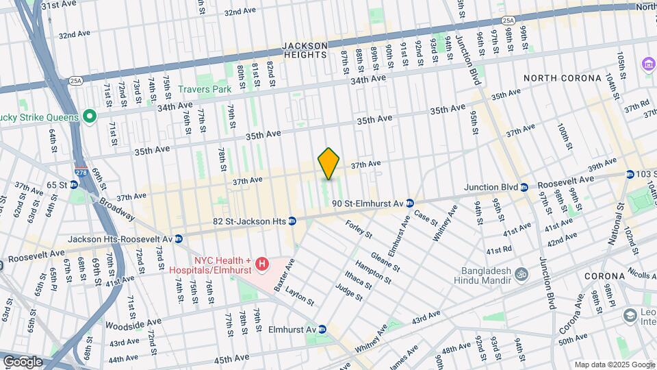 3722 85th St Map and Location Details