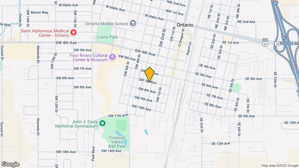 717 SW 2nd St Map and Location Details