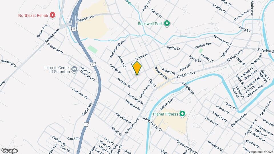 1742-1744-1744 Wayne Ave Map and Location Details