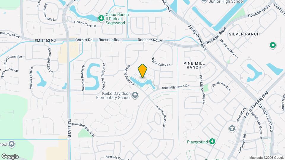 3719 Finch Springs Ln Map and Location Details