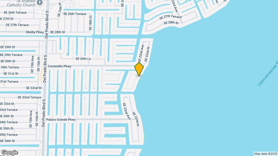 3107 SE 22nd Pl Map and Location Details