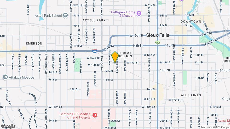 501 S Walts Ave Mapa y Detalles de la Ubicación