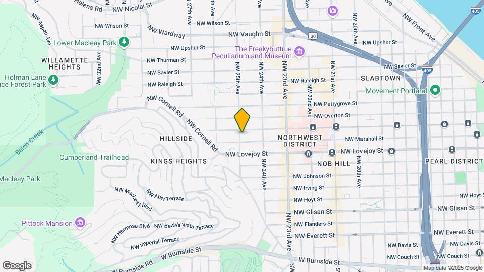 1120 NW 25th Ave Map and Location Details