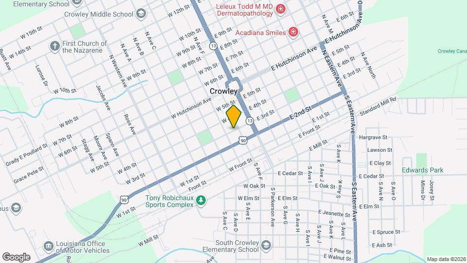 223 W 3rd St Map and Location Details