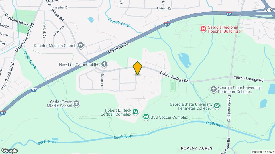 2559 Clifton Springs Manor Map and Location Details