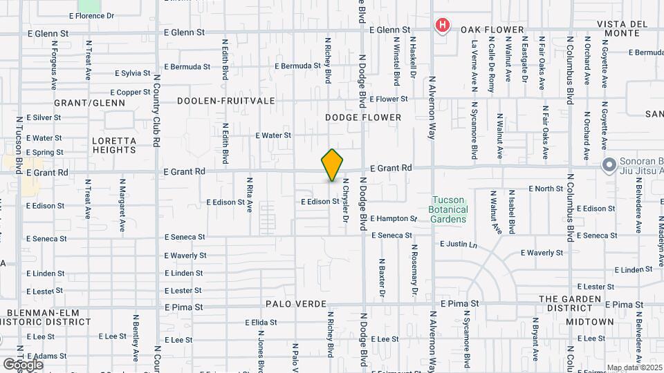 2334 N Richey Blvd Mapa y Detalles de la Ubicación