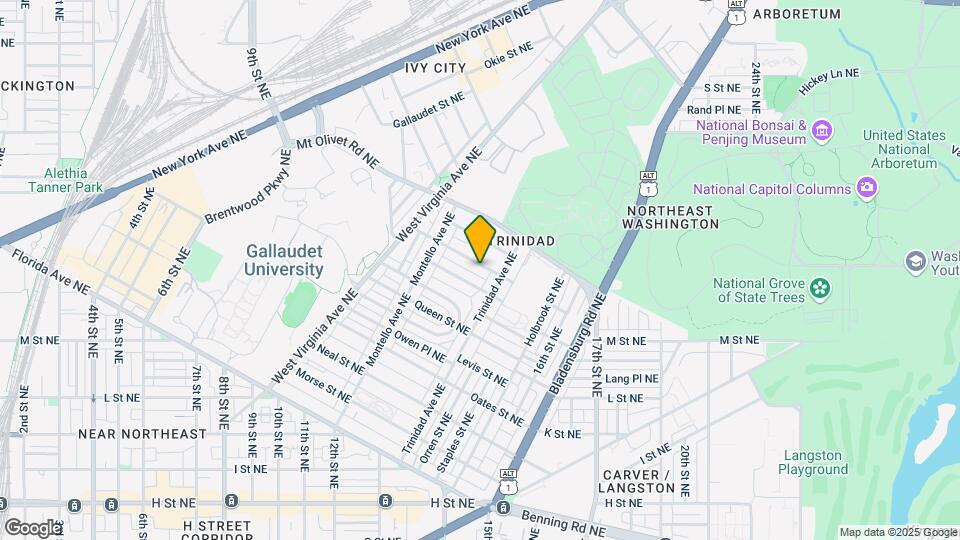 1259 Raum St NE Map and Location Details