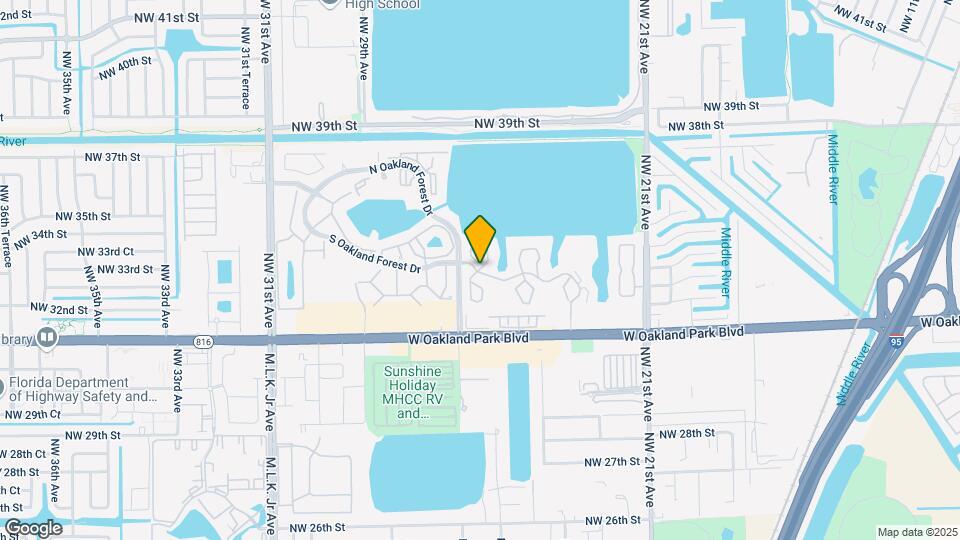 2460 NW 33rd St Map and Location Details