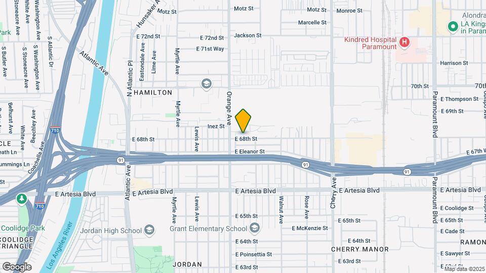 1241 E 68th St Mapa y Detalles de la Ubicación