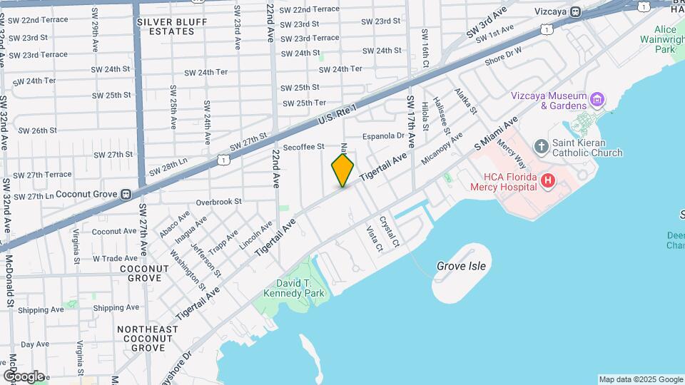 1906 Tigertail Ave Map and Location Details