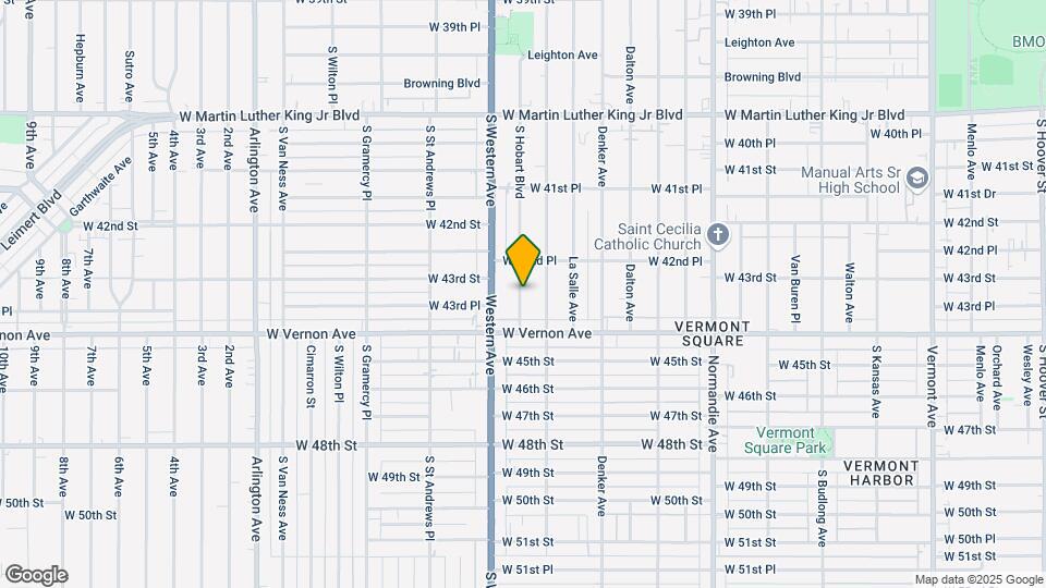 4286 S Hobart Blvd Map and Location Details
