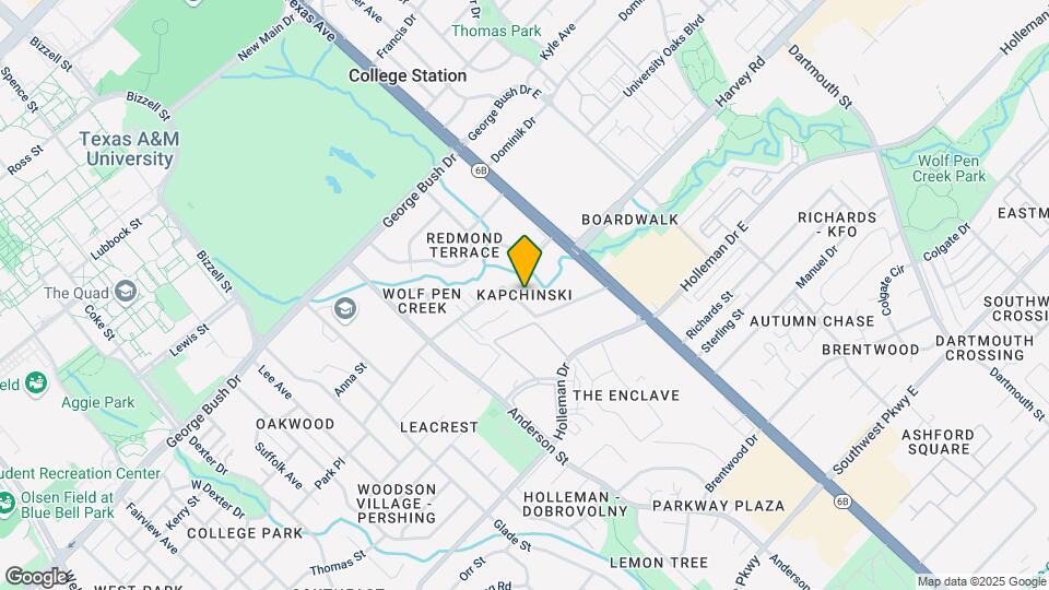 1629 Park Pl Map and Location Details