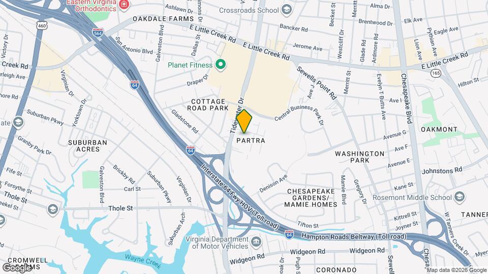 717 Guy Ave Mapa y Detalles de la Ubicación