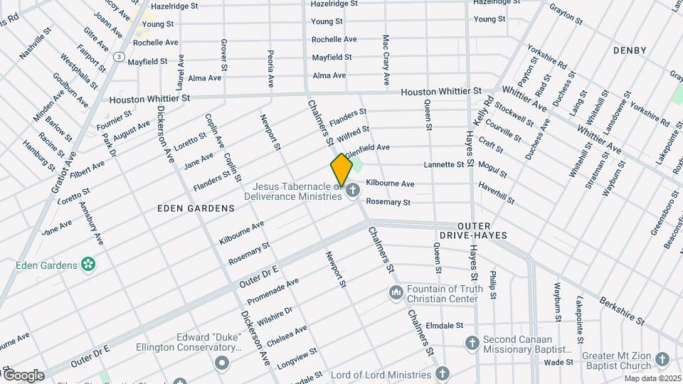 14318 Kilbourne Ave Map and Location Details