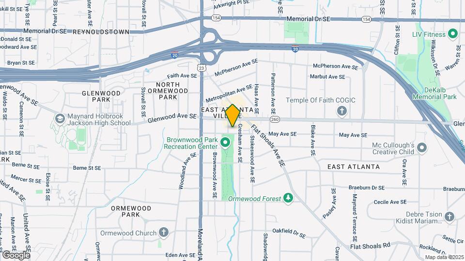1252 Portland Ave SE Map and Location Details