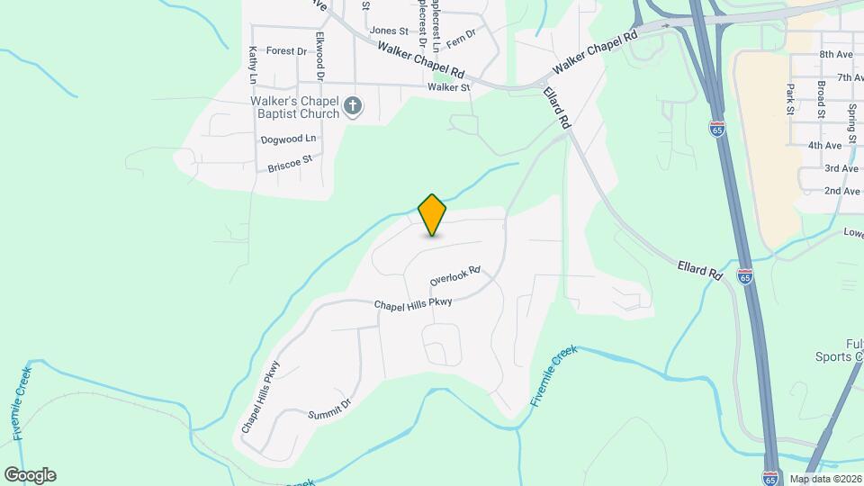 426 W Park Dr Map and Location Details