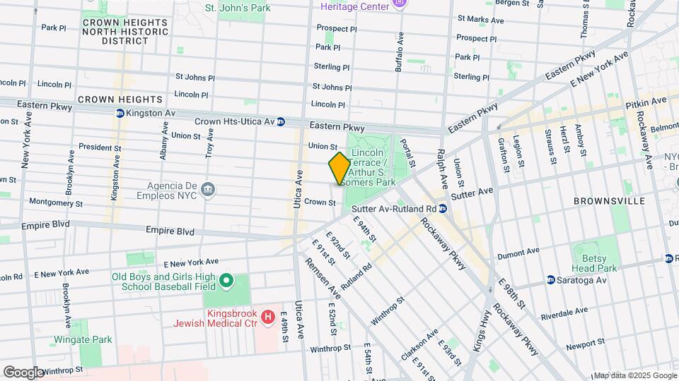 1740 Carroll St Mapa y Detalles de la Ubicación