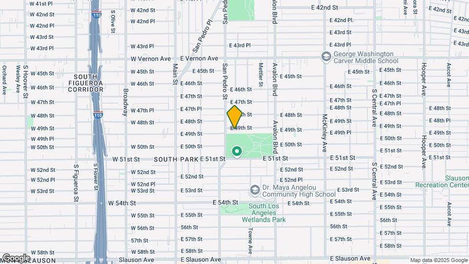 419 Park Front Walk Map and Location Details