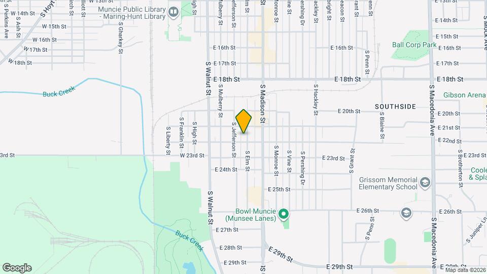 2815 S Elm St Map and Location Details