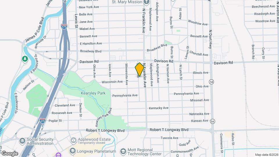 1606 Cronk Ave Map and Location Details