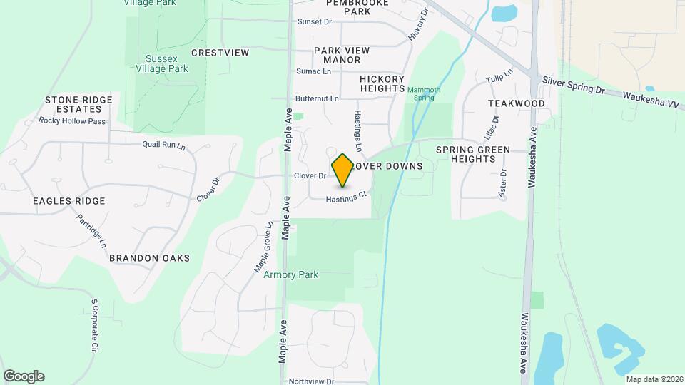 N58W23824 Hastings Ct Mapa y Detalles de la Ubicación