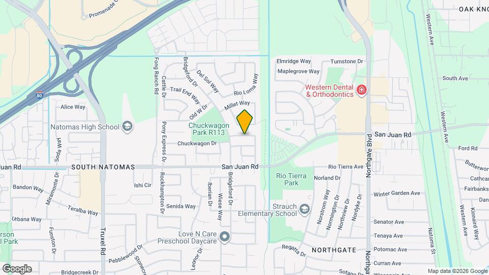 3369 Zenobia Way Map and Location Details