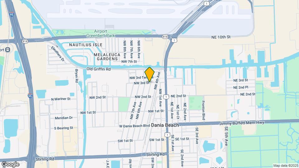 505 NW 3rd St-Unit -1-2 Map and Location Details