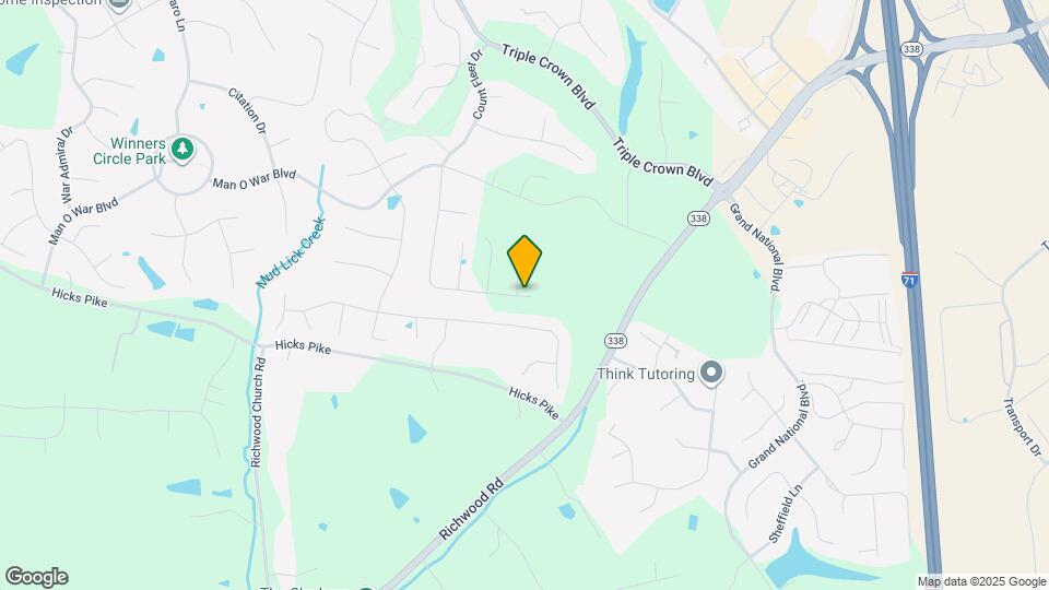 13107 Justify Dr Map and Location Details