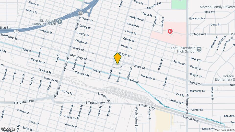 1420 Monterey St Map and Location Details