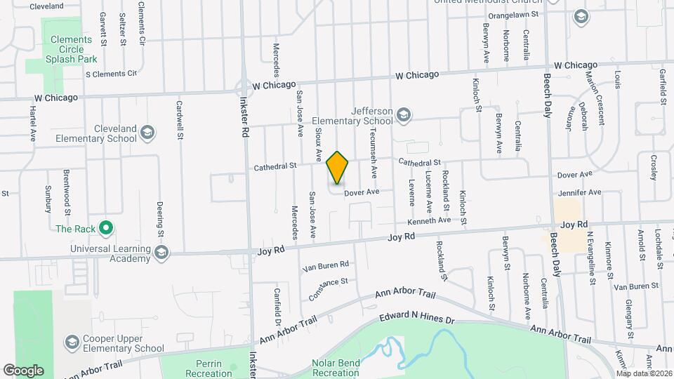 26926 Dover Ave Map and Location Details