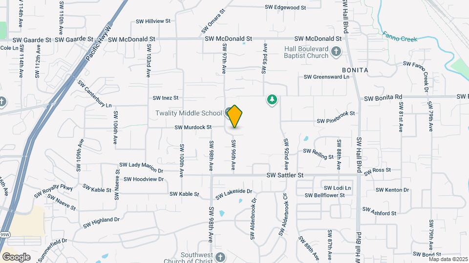 9585 SW Murdock St Map and Location Details