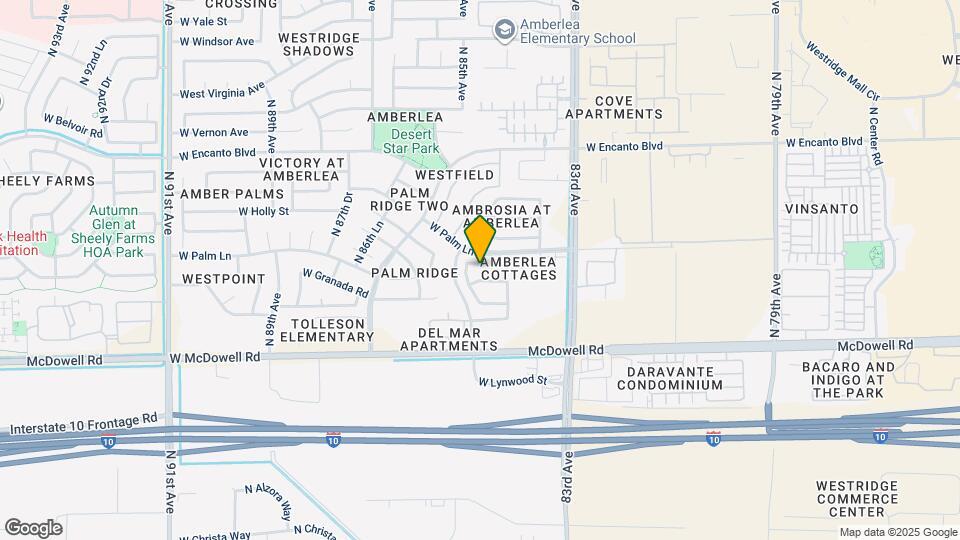 8437 W Granada Rd Mapa y Detalles de la Ubicación