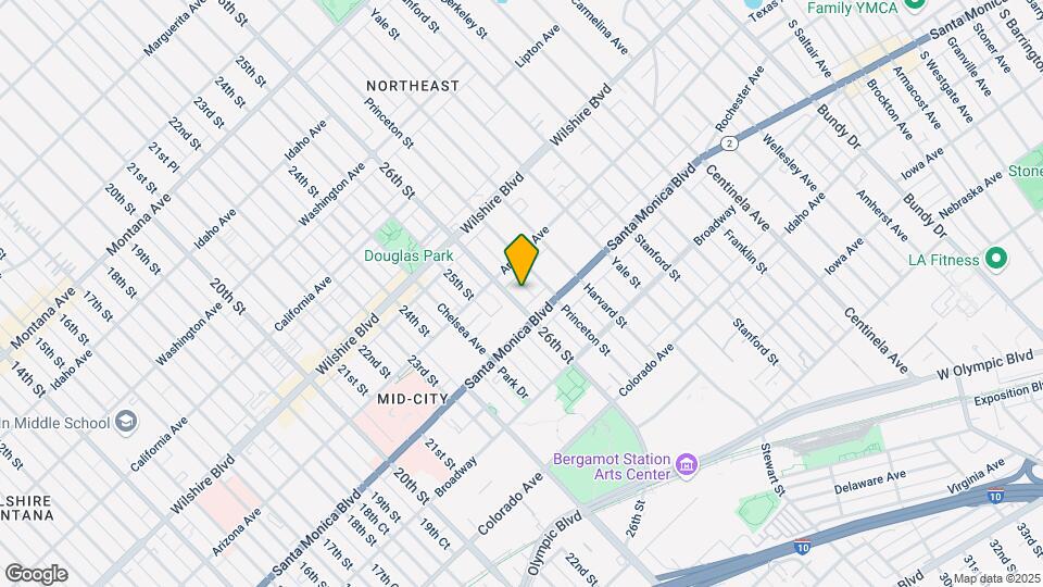 1335 26th St Map and Location Details