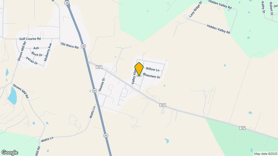 105 Valley Cir Map and Location Details