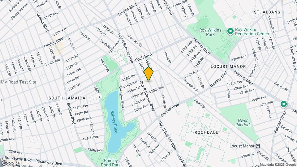 119-32 164th St Map and Location Details