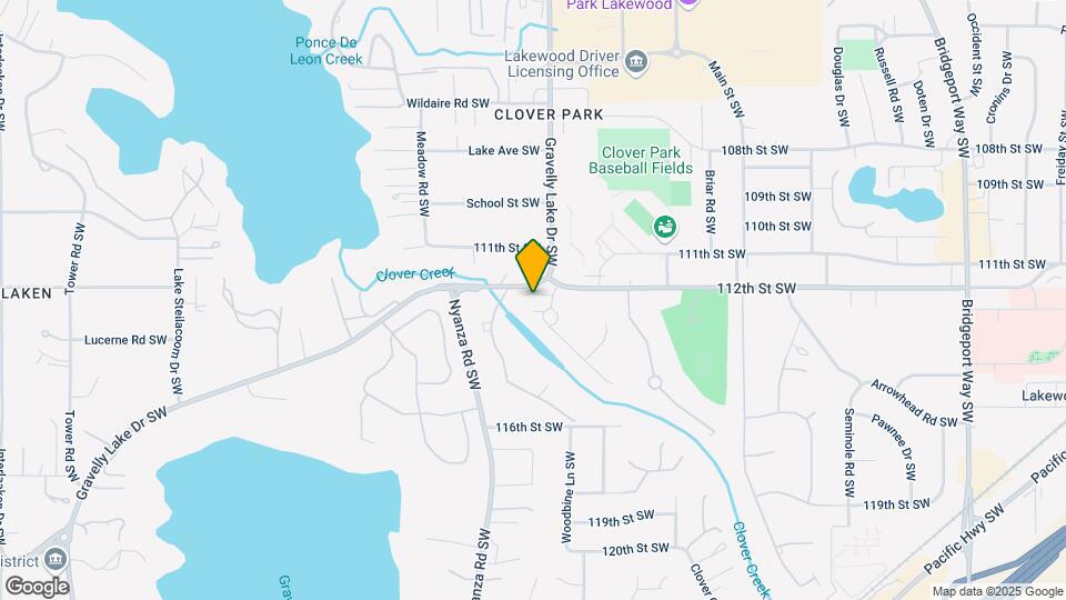 11206 Clover Park Dr Mapa y Detalles de la Ubicación
