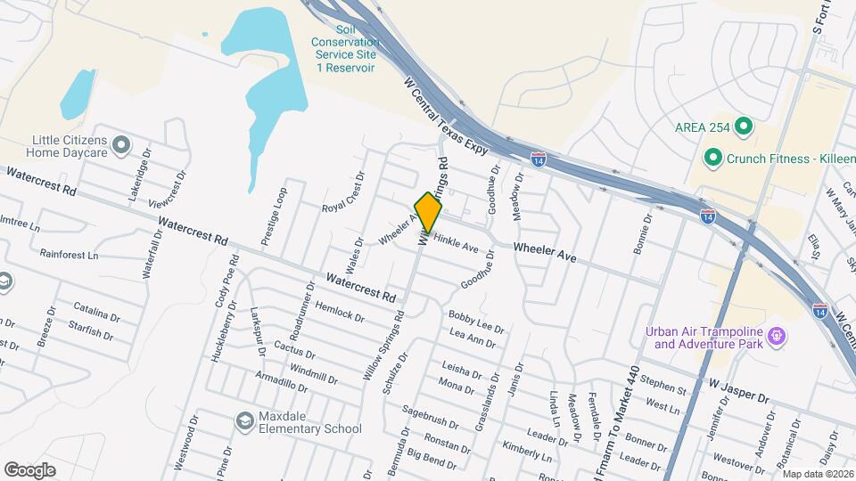 2112 Hinkle Ave, Unit Unit B Map and Location Details