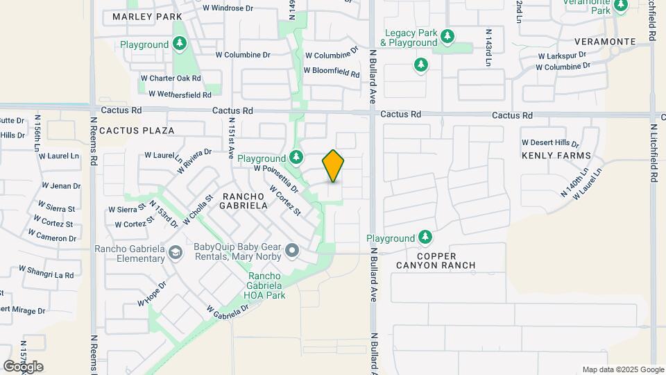 11747 N 148th Ave Map and Location Details