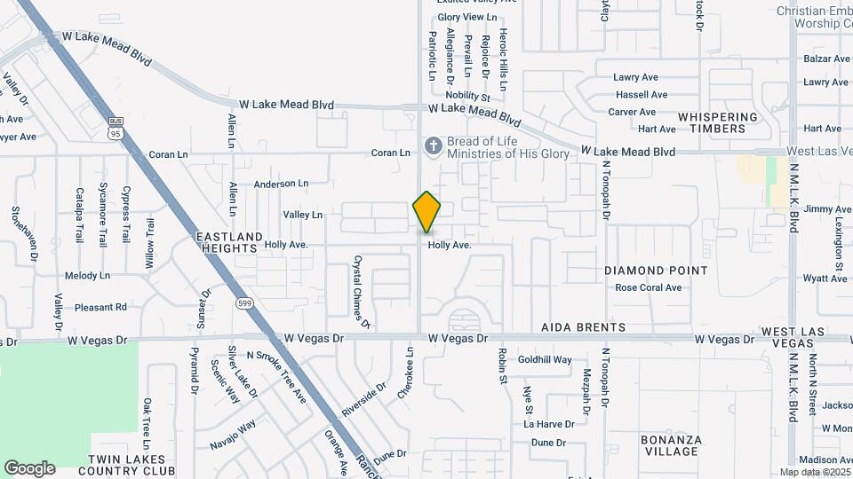 2633 Sierra Seco Ave Map and Location Details