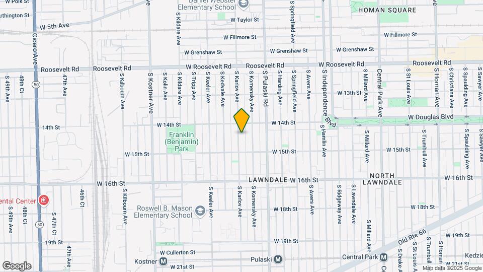 1425 S Karlov Ave Map and Location Details