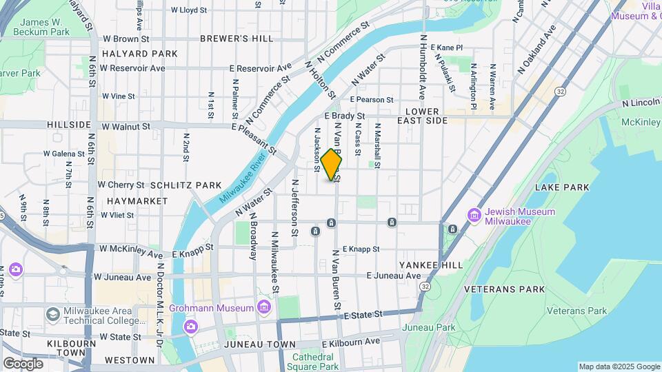 1515 N Van Buren St Map and Location Details