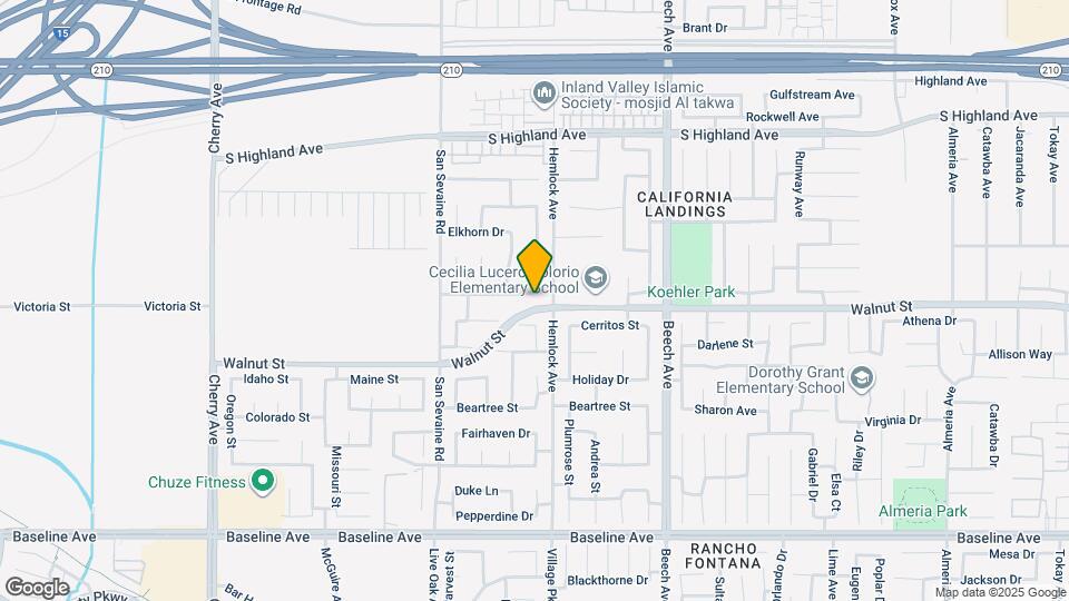 15067 Oak Spring Dr Map and Location Details